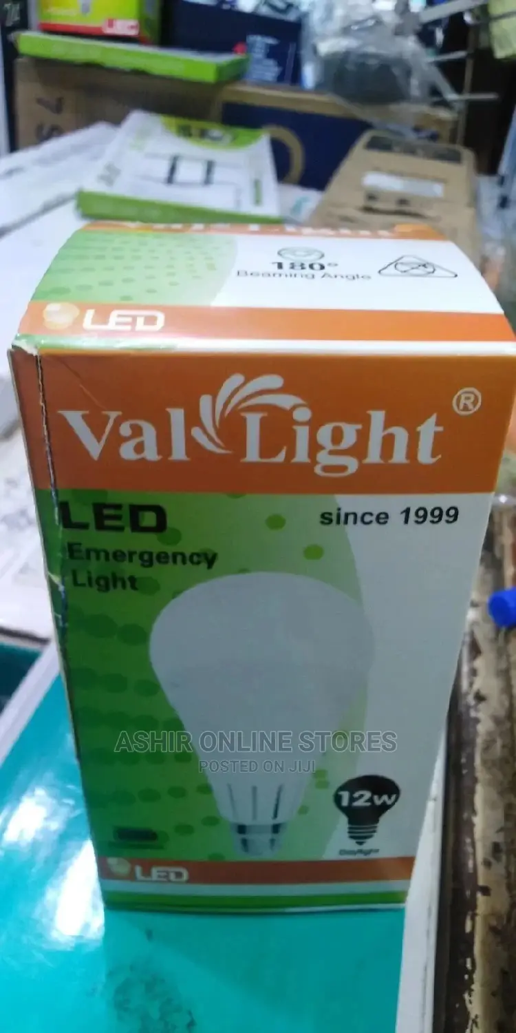 Val Light LED Emergency Rechergeable Bulb