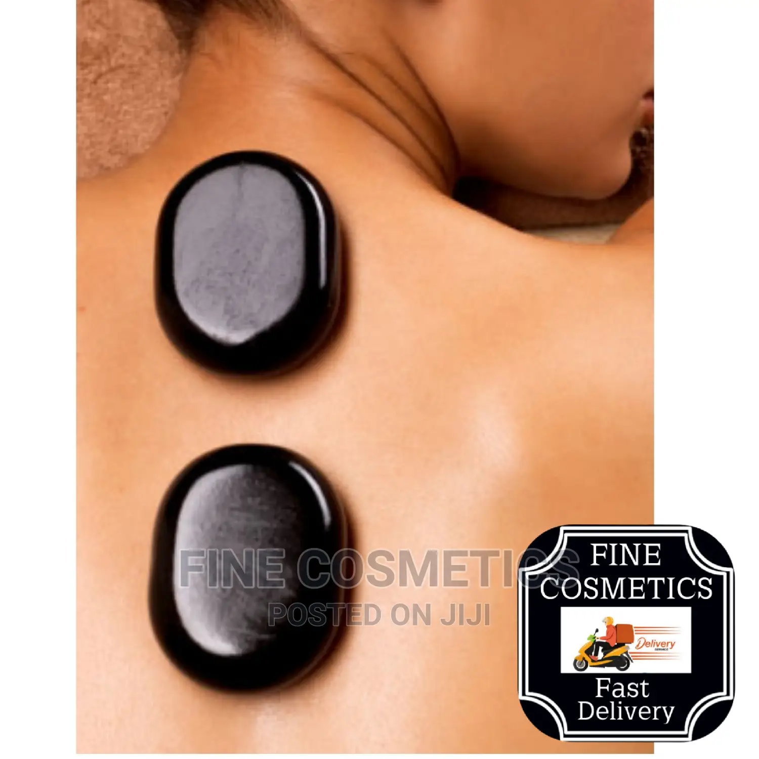 1pc Hot Massage Stones For Professional + Home Relaxing Spa
