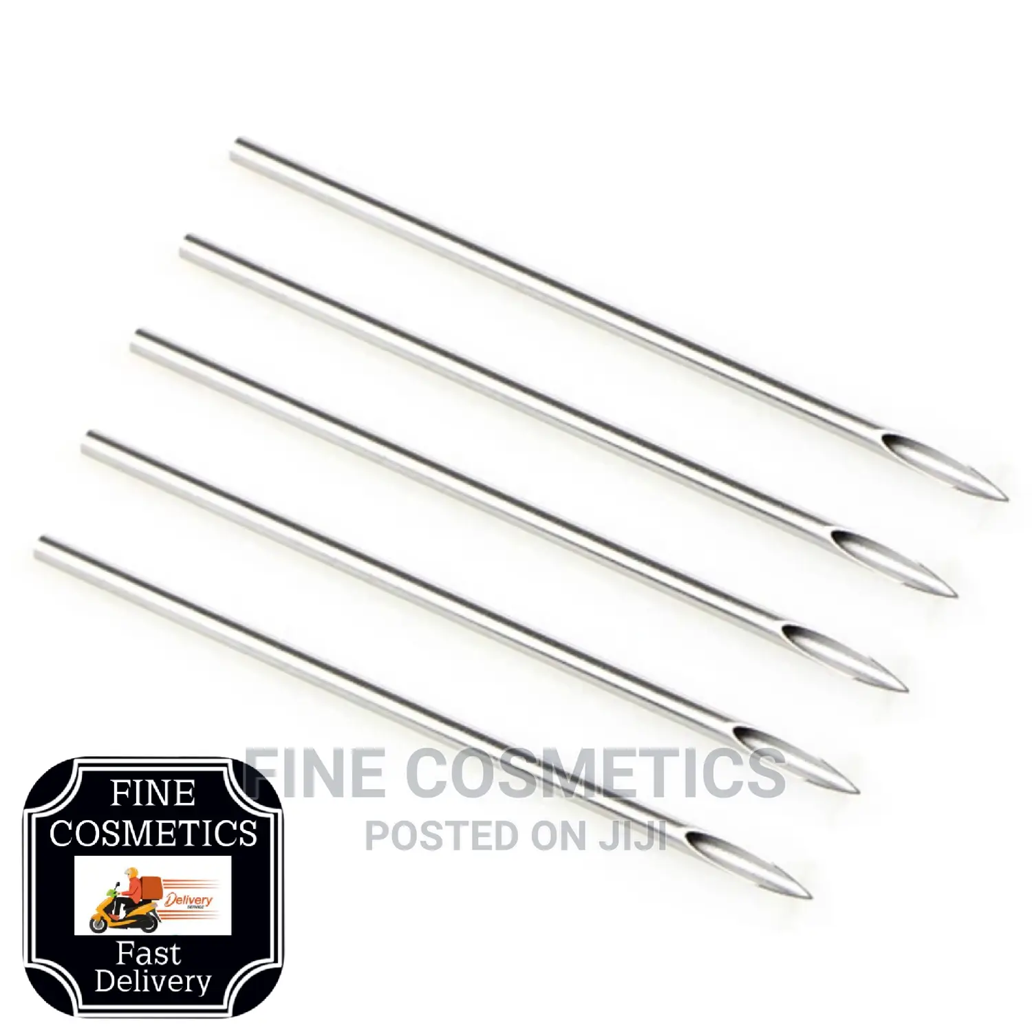 1pc Disposable Body Piercing Needles For Nose,Ears,Navel Etc