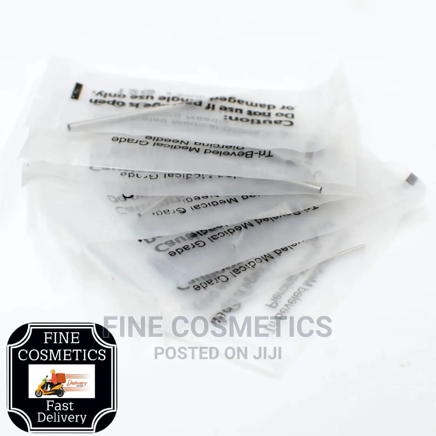 1pc Disposable Body Piercing Needles For Nose,Ears,Navel Etc