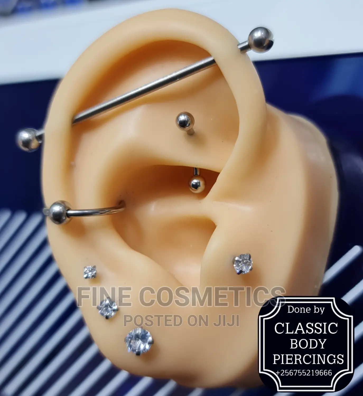 1pc Hot Selling Silver Plated Sparkling Earrings for Women