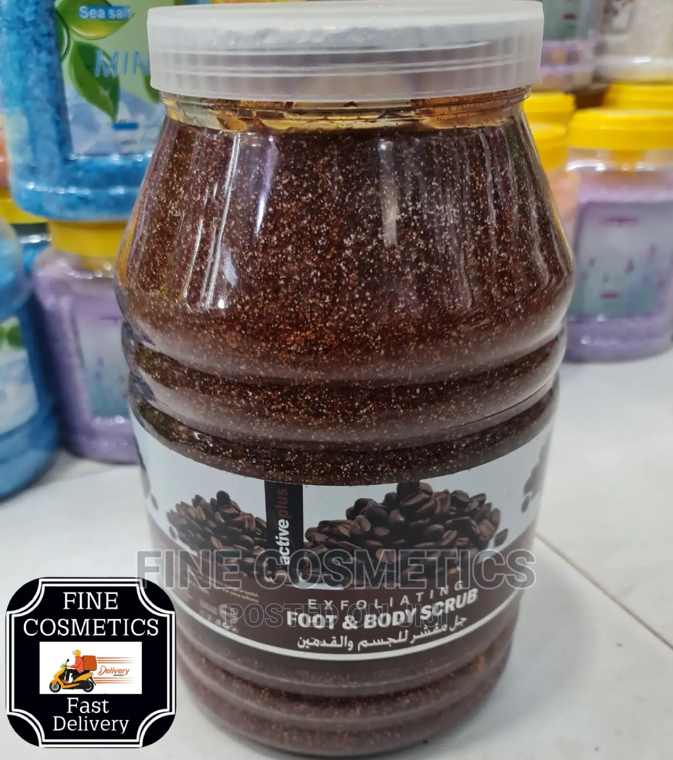 1pc 5kg EXFOLIATING FOOT AND BODY SCRUB for Extra Softness