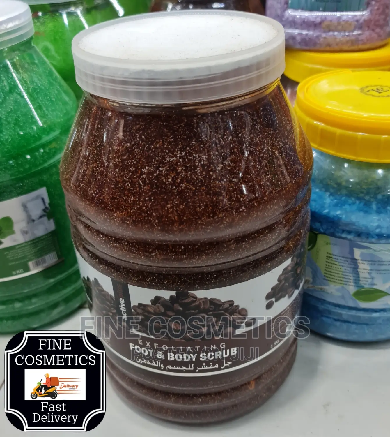 1pc 5kg EXFOLIATING FOOT AND BODY SCRUB for Extra Softness