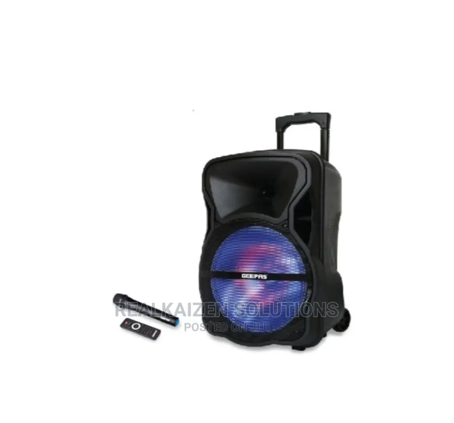 Geepas Bluetooth Portable Rechargeable Professional Speaker