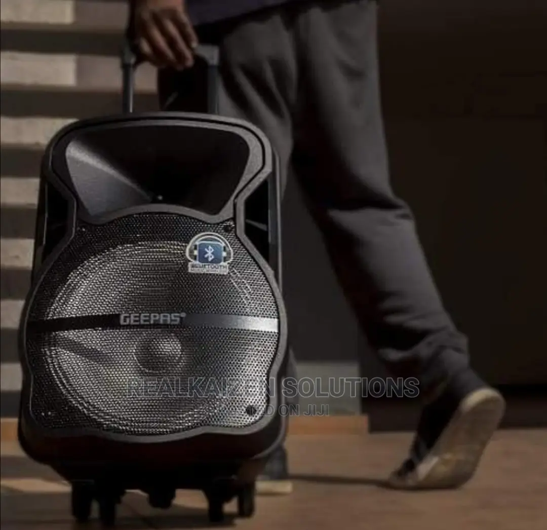 Geepas Bluetooth Portable Rechargeable Professional Speaker