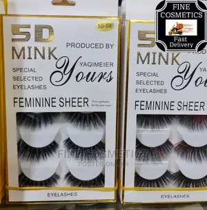 Photo - 3pairs 5D MINK Special Selected Eyelashes for Professionals