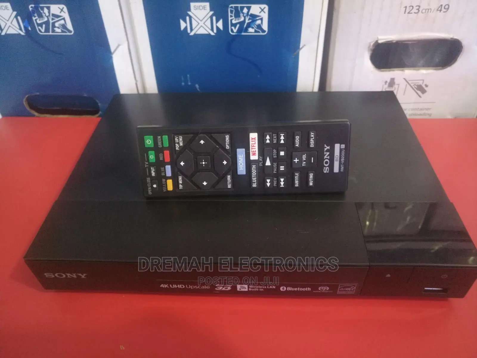 4K ULTRA HD, Blu Ray 3D Smart Wireless Wifi With Bluetooth DVD Player
