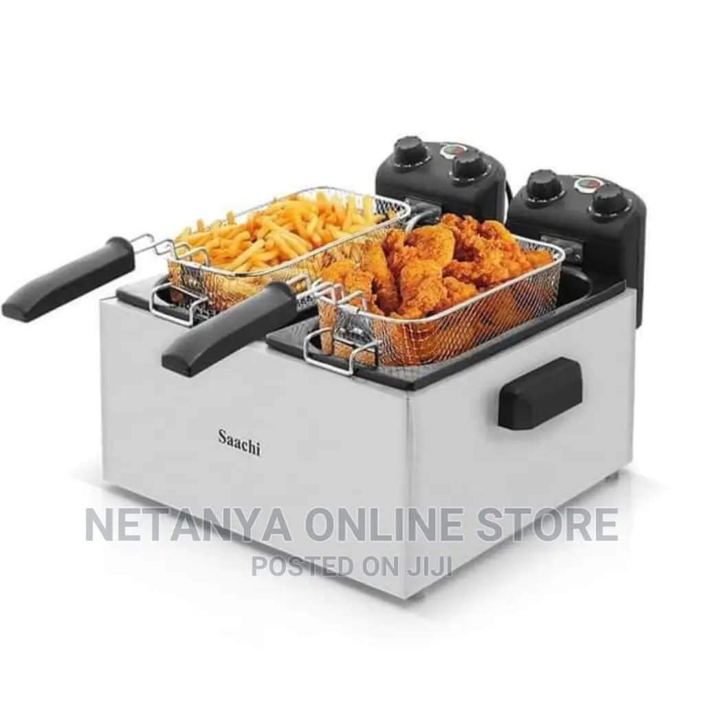 Saachi 6l Double Deep Fryer.
