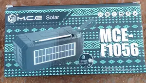 H at F Solar Rechargeable Portable Wireless Speaker With FM