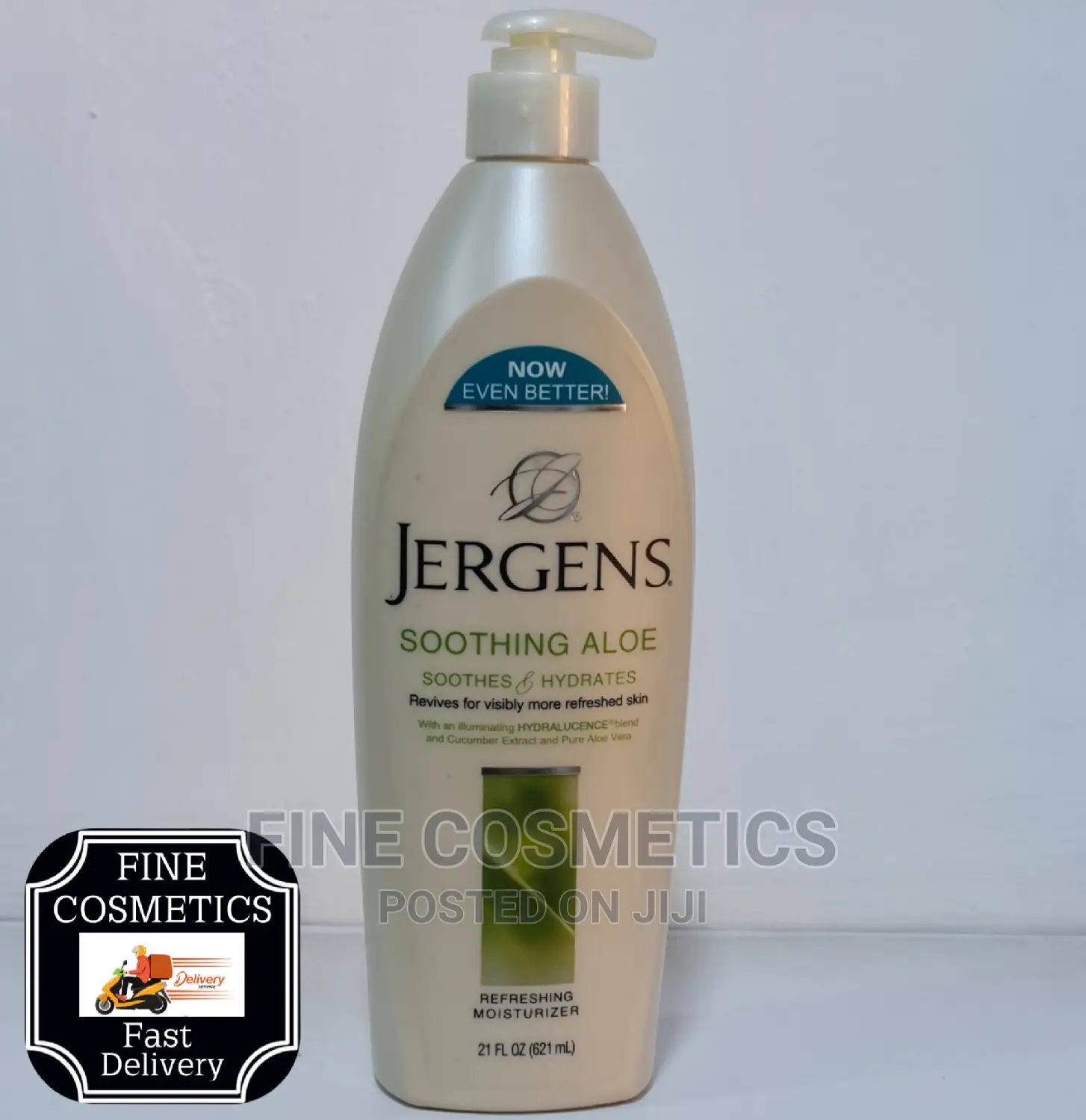 ORIGINAL Jergens Soothing Aloe Body Lotion 600ml