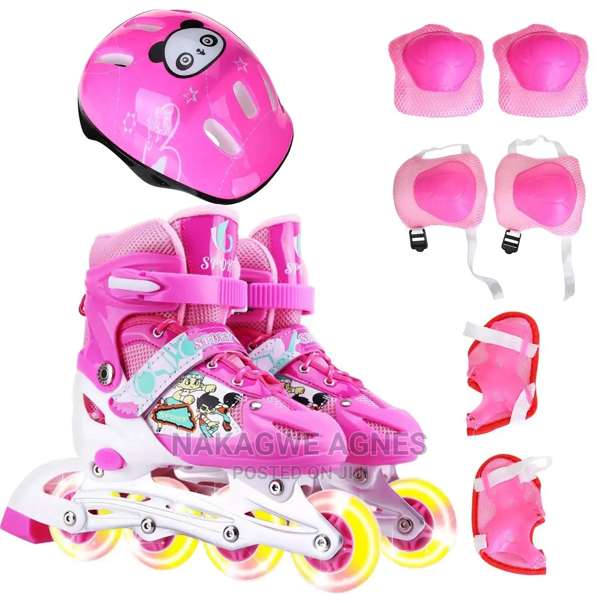9in1 Adjustable Kids Inline Skates