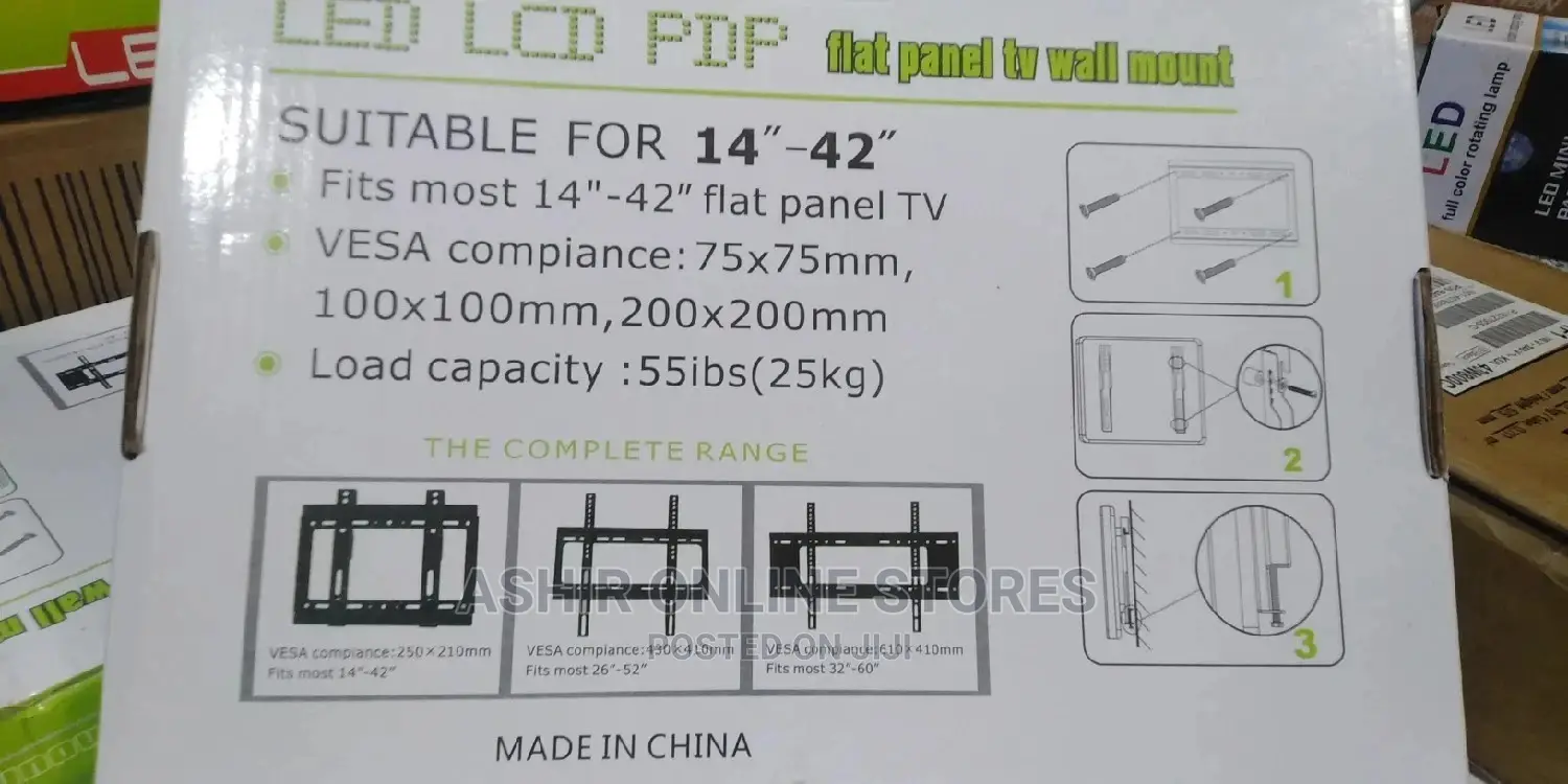 Flat TV Wall Mount for 14-42 Inch
