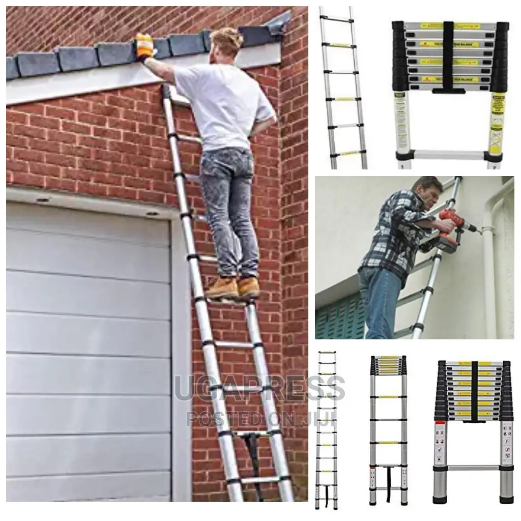 Foldable Ladder Aluminium (3.8M)