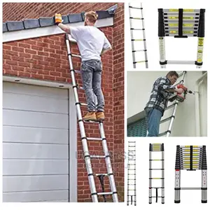 Foldable Ladder Aluminium (3.8M)