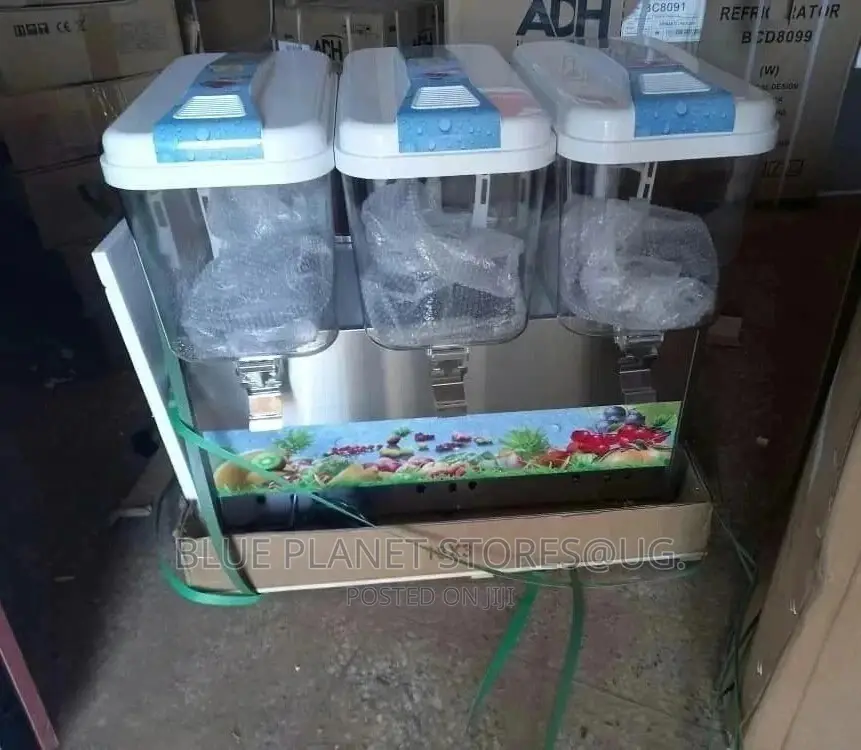 Snowhite (18L × 3) Triple Electric Beverage/Juice Dispensers
