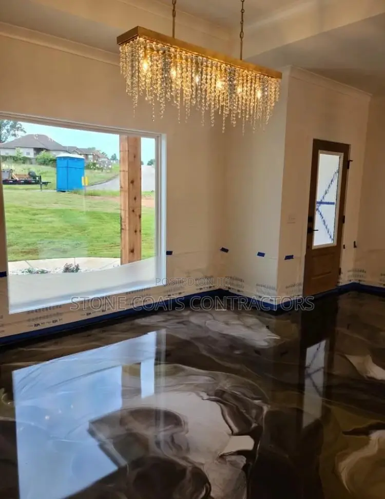 Epoxy Marble Flooring and Countertops