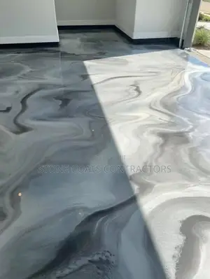 Epoxy Marble Flooring and Countertops