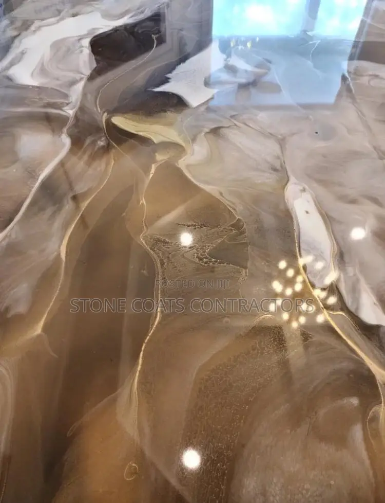 Epoxy Marble Flooring and Countertops