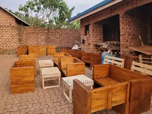 Garden Pallet Chairs And Tables