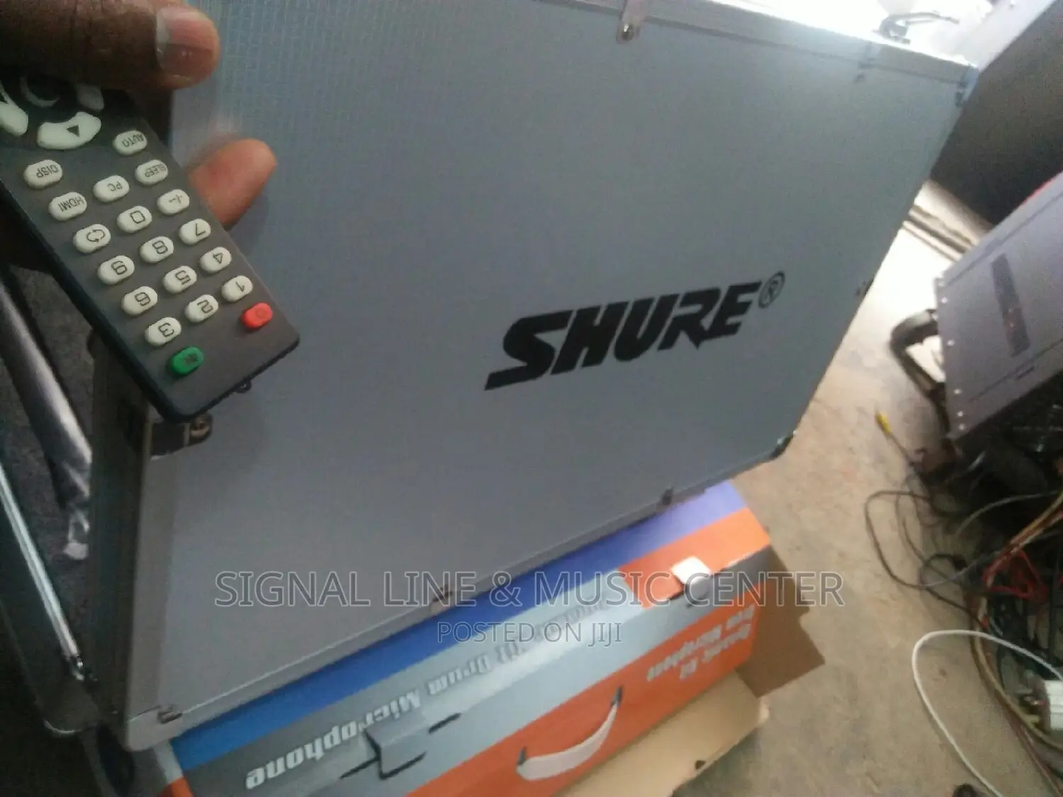 Shure Microphone Drums Set Jazz