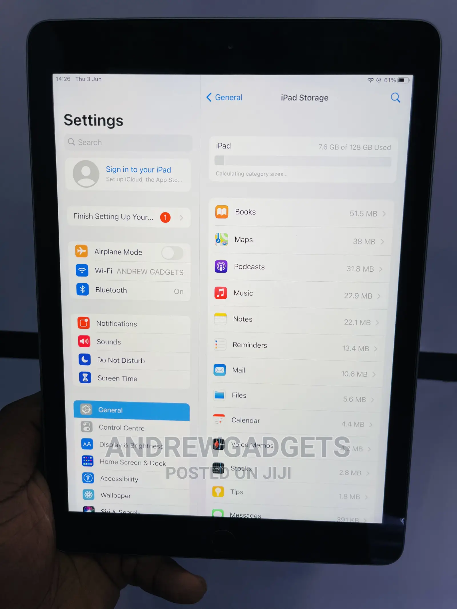 Apple iPad Air 2 128 GB Gray