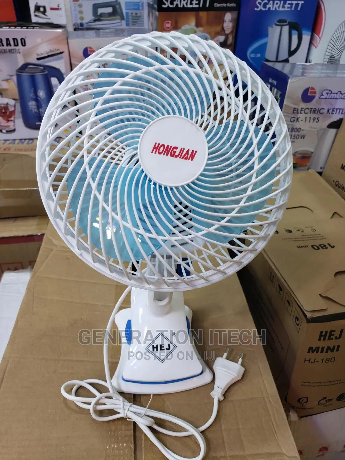 Table Clip Fan