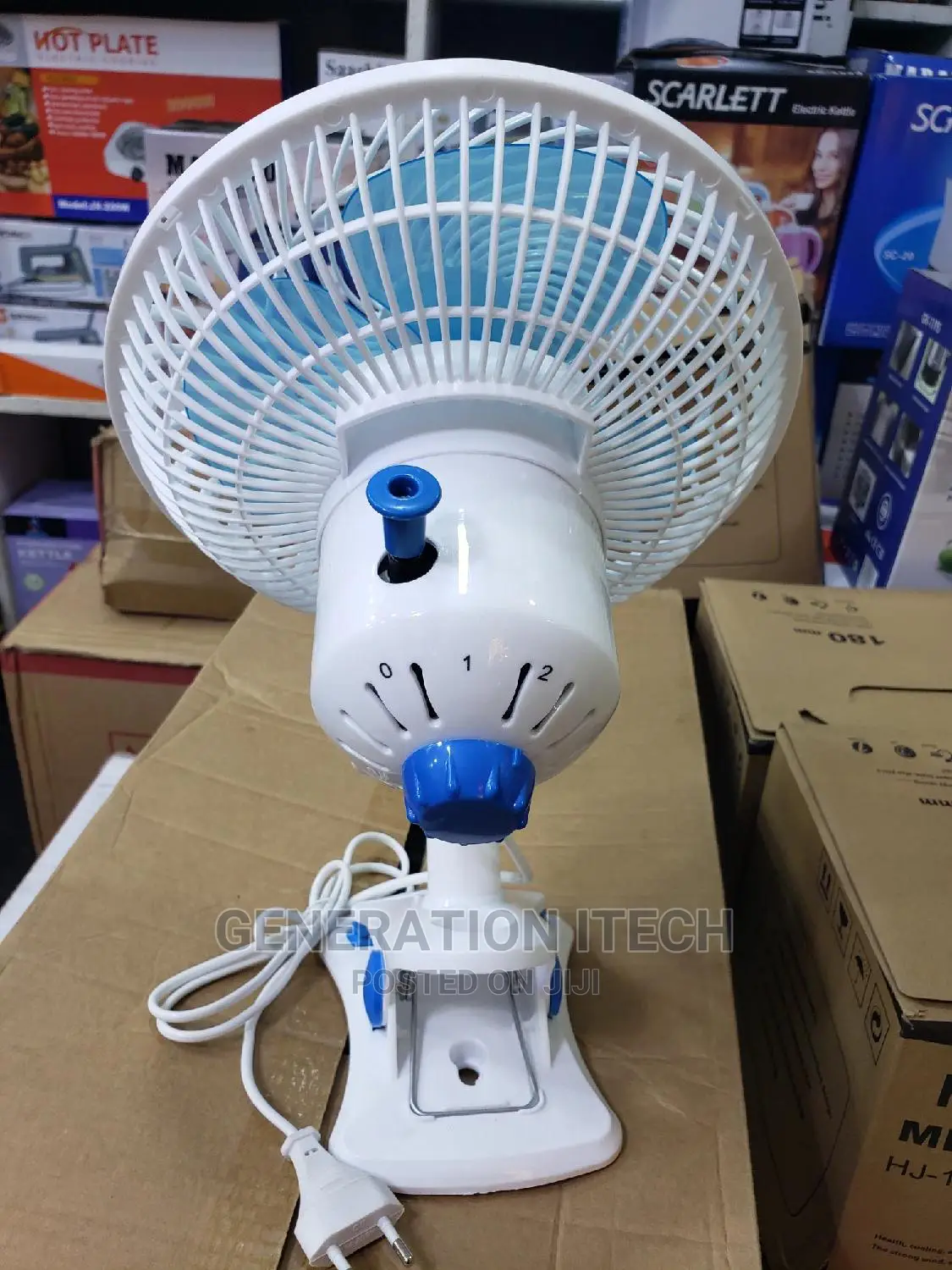 Table Clip Fan