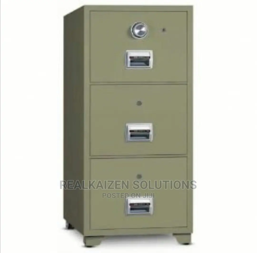Korean Universal 245kg Fireproof Filling 3 Cabinet Safe