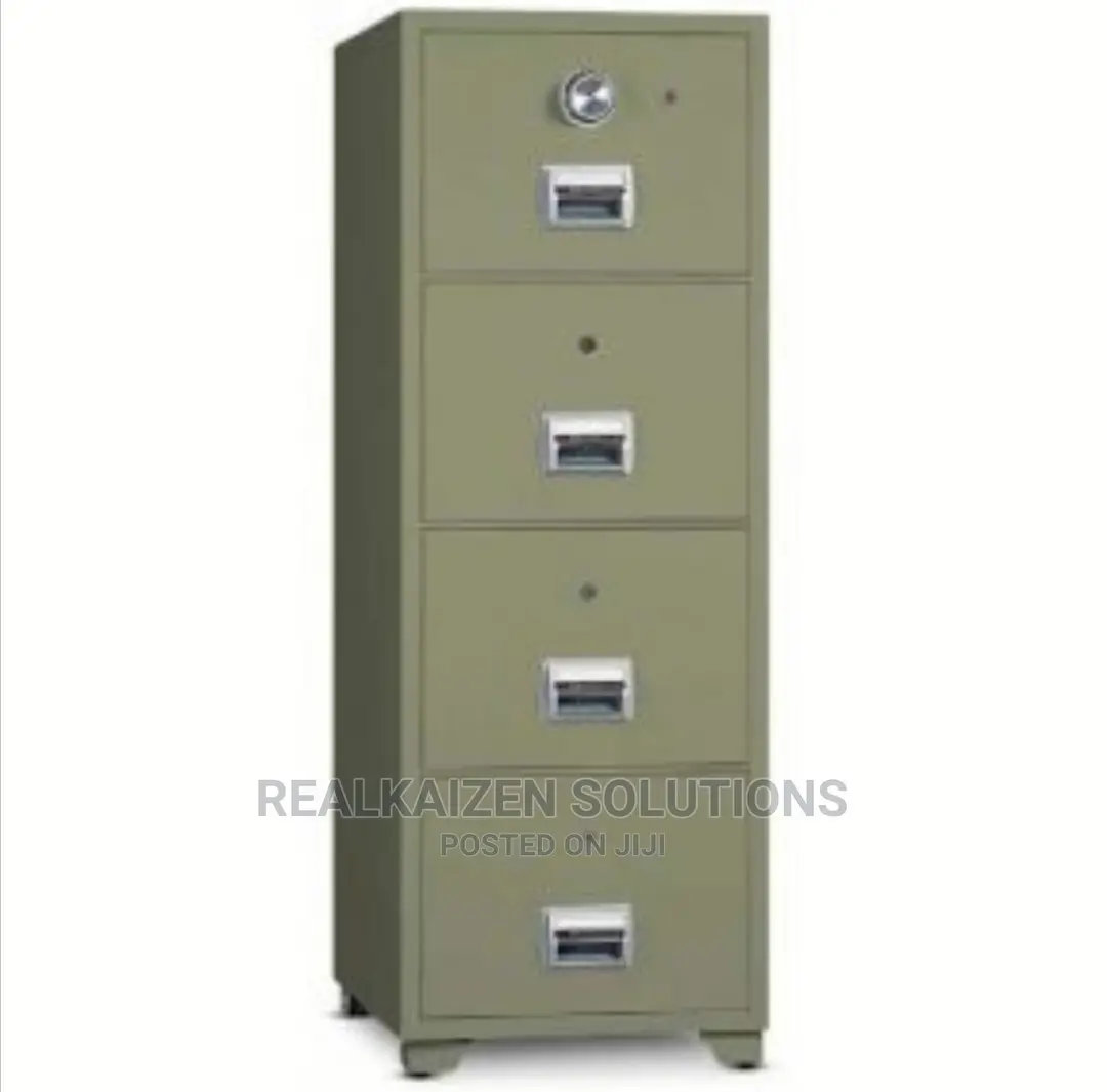 Korean Universal 320kg Fireproof Filling 4 Cabinet Safe