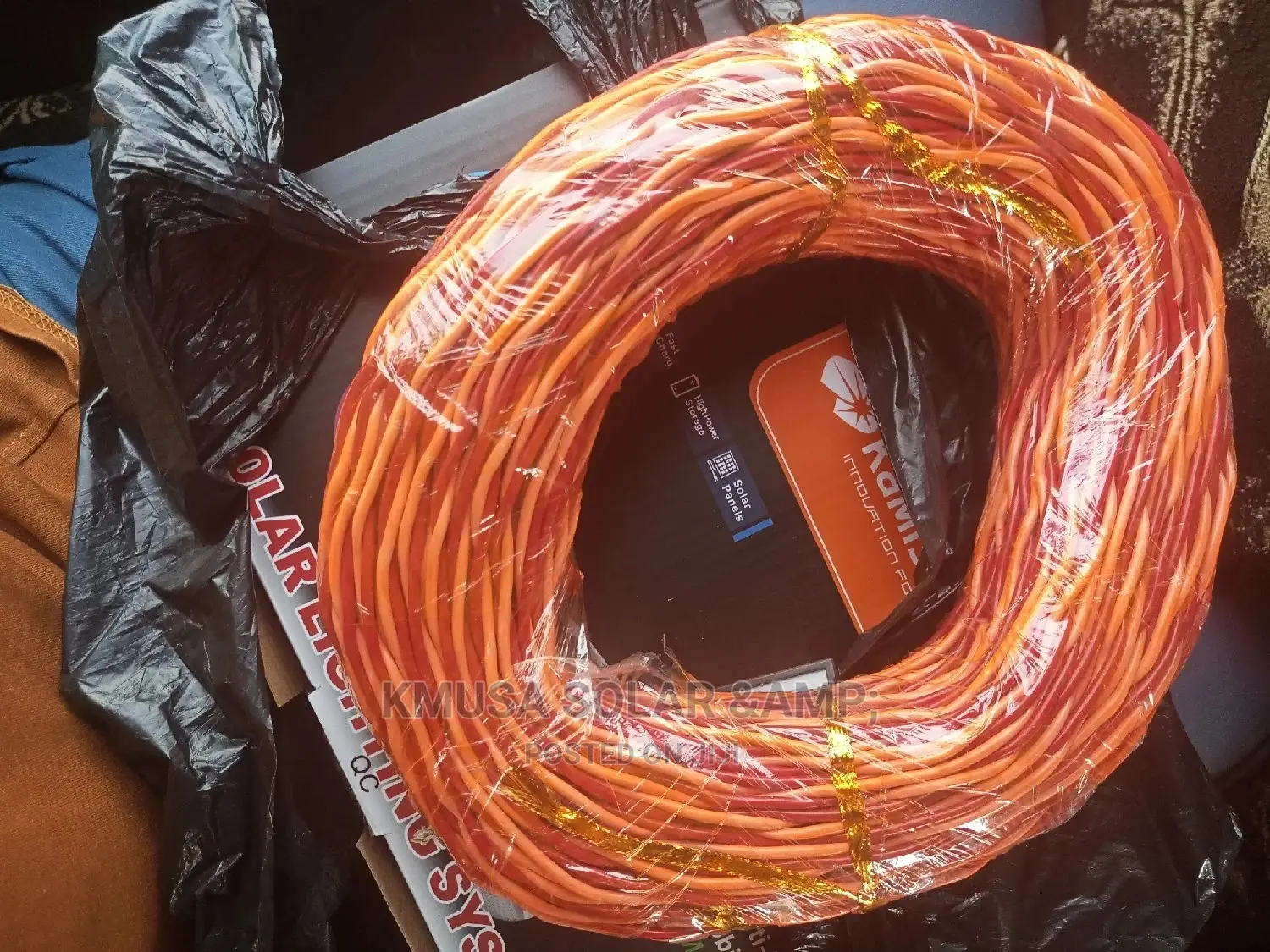 100m Solar Wiring Wire