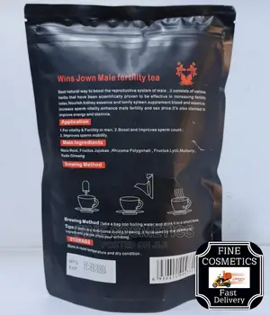 Male Fertility and Sperm Booster Tea Sex Enhancement Teabags