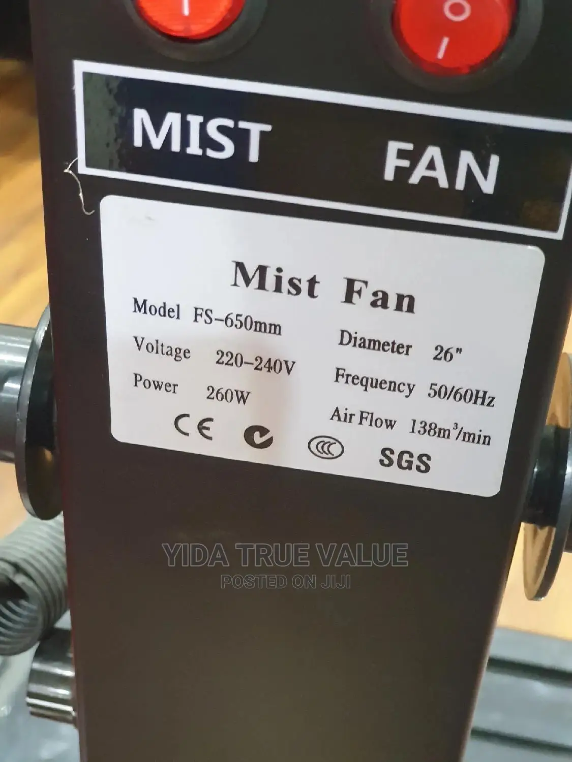 Mist Fan Blower