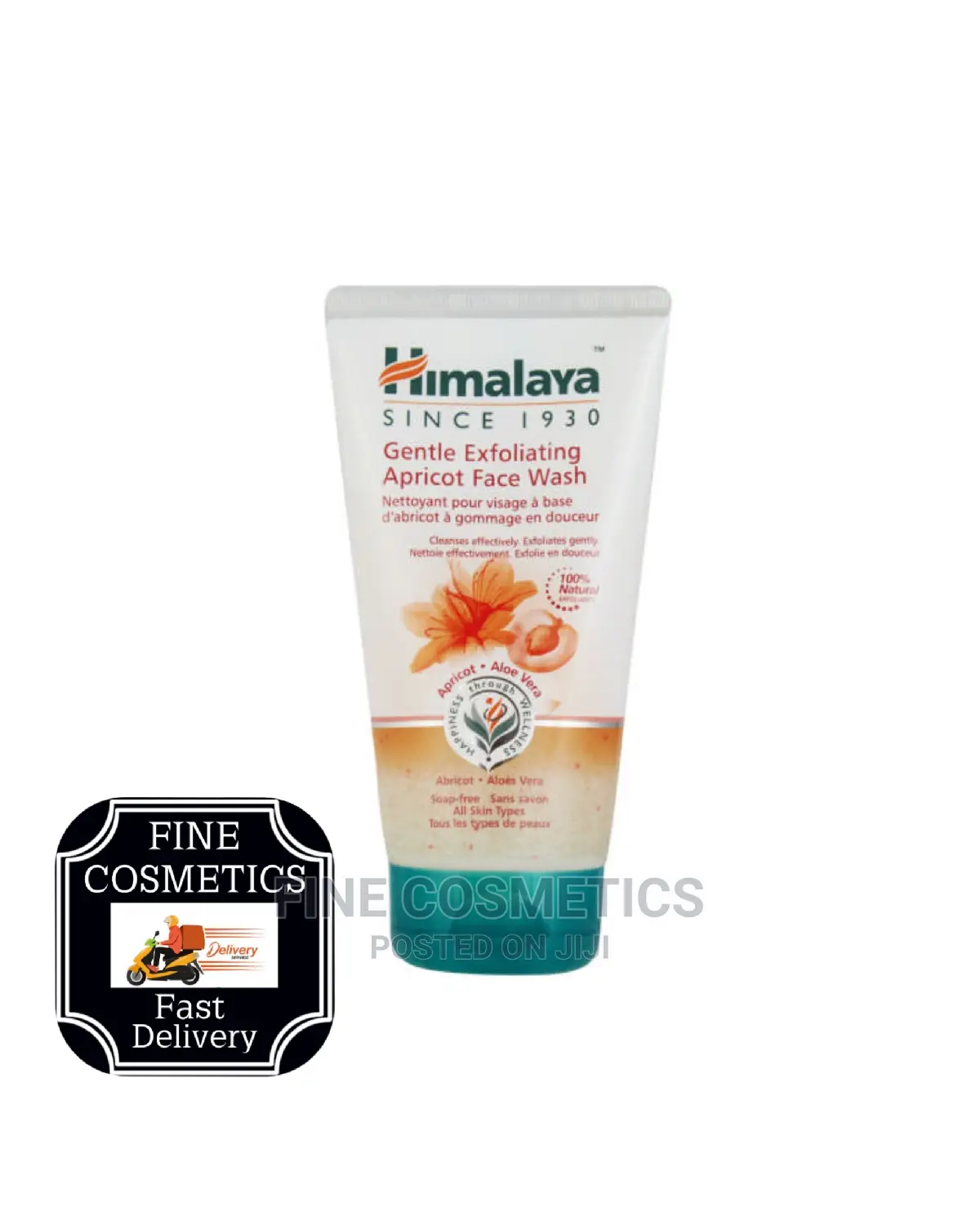 HIMALAYA Gentle Exfoliating Apricot Face Wash, Since 1930