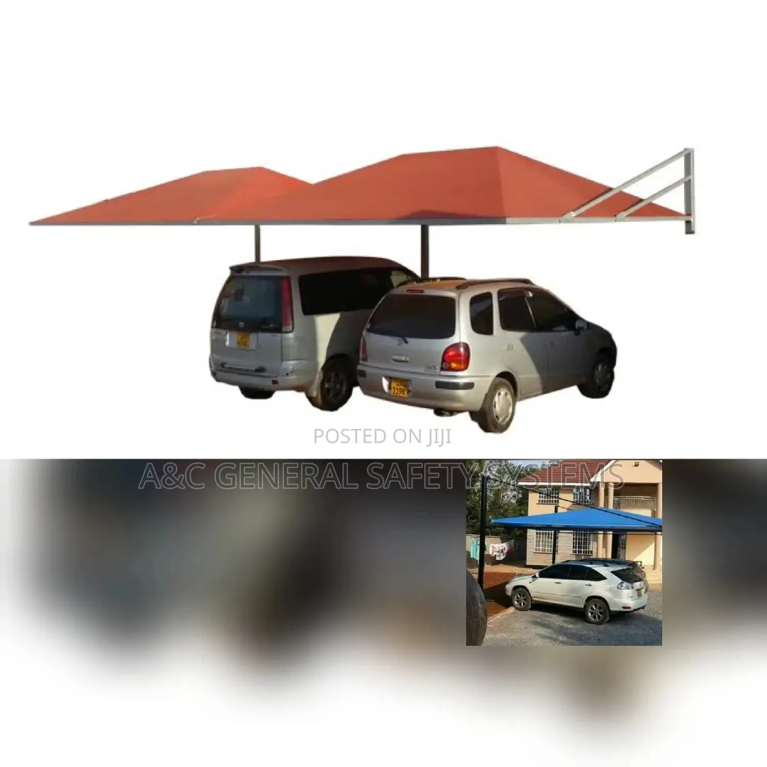 Car Shade Parking Double Cars Water And Sun Proof 100%