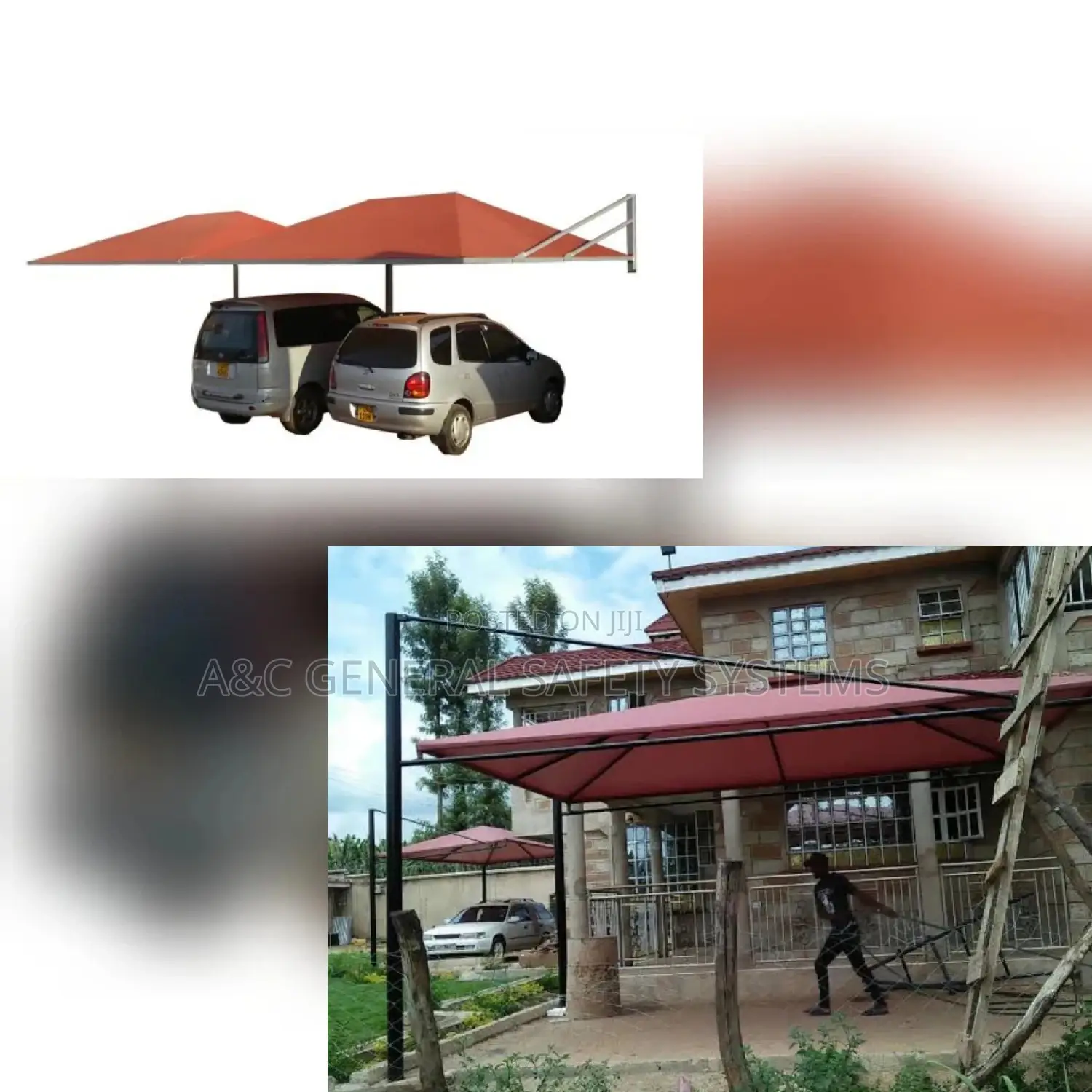 Car Shade Parking Double Cars Water And Sun Proof 100%