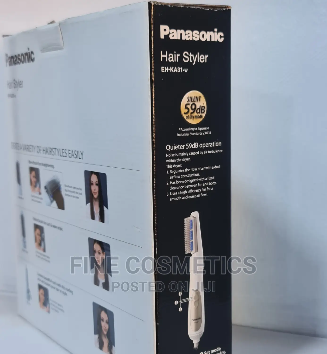NEW Electric Combs 4-In-1 Hair Straightening Stlyler Kit