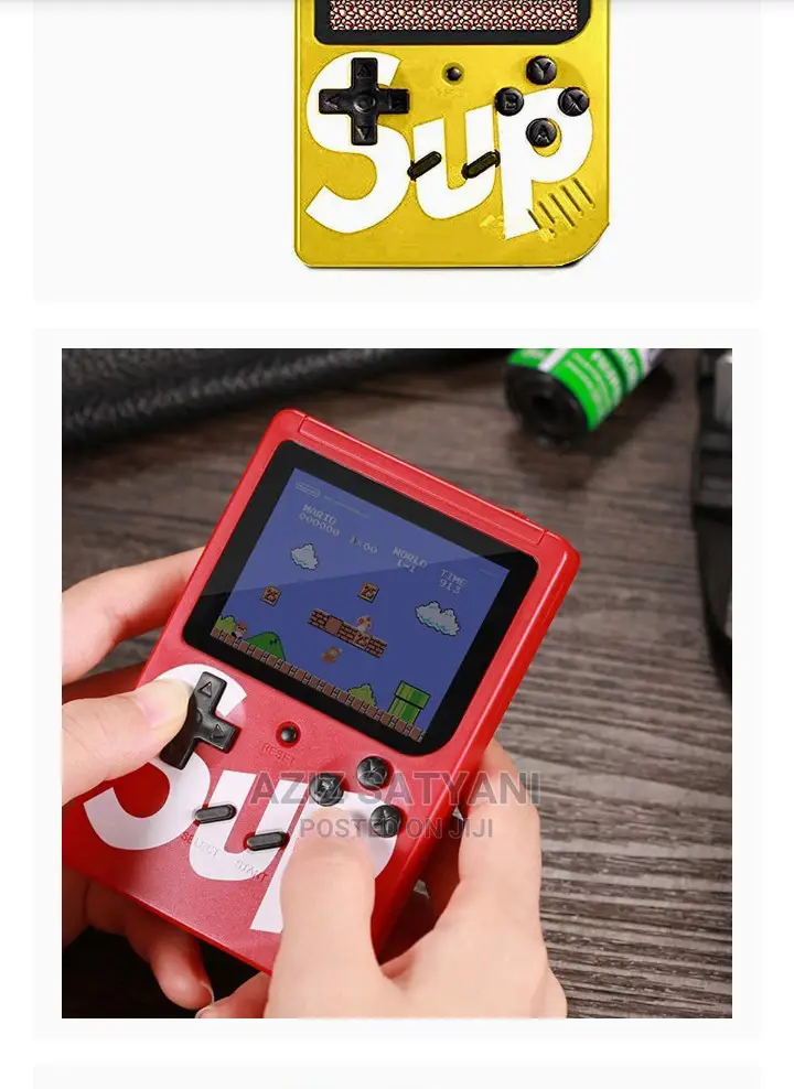 Sup Game Box Rchargable Conole/Led Scren/Retro Clasic Gaming