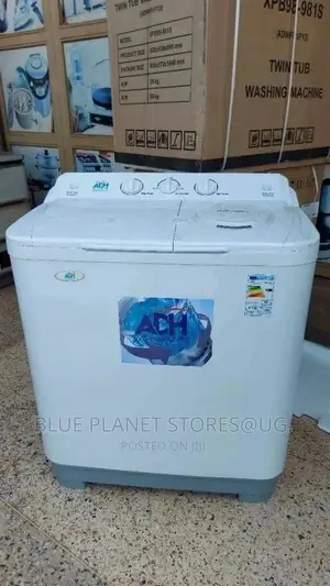 ADH 10kgs Semi-Auto Twin Tub (Wash and Dry) Washing Machine