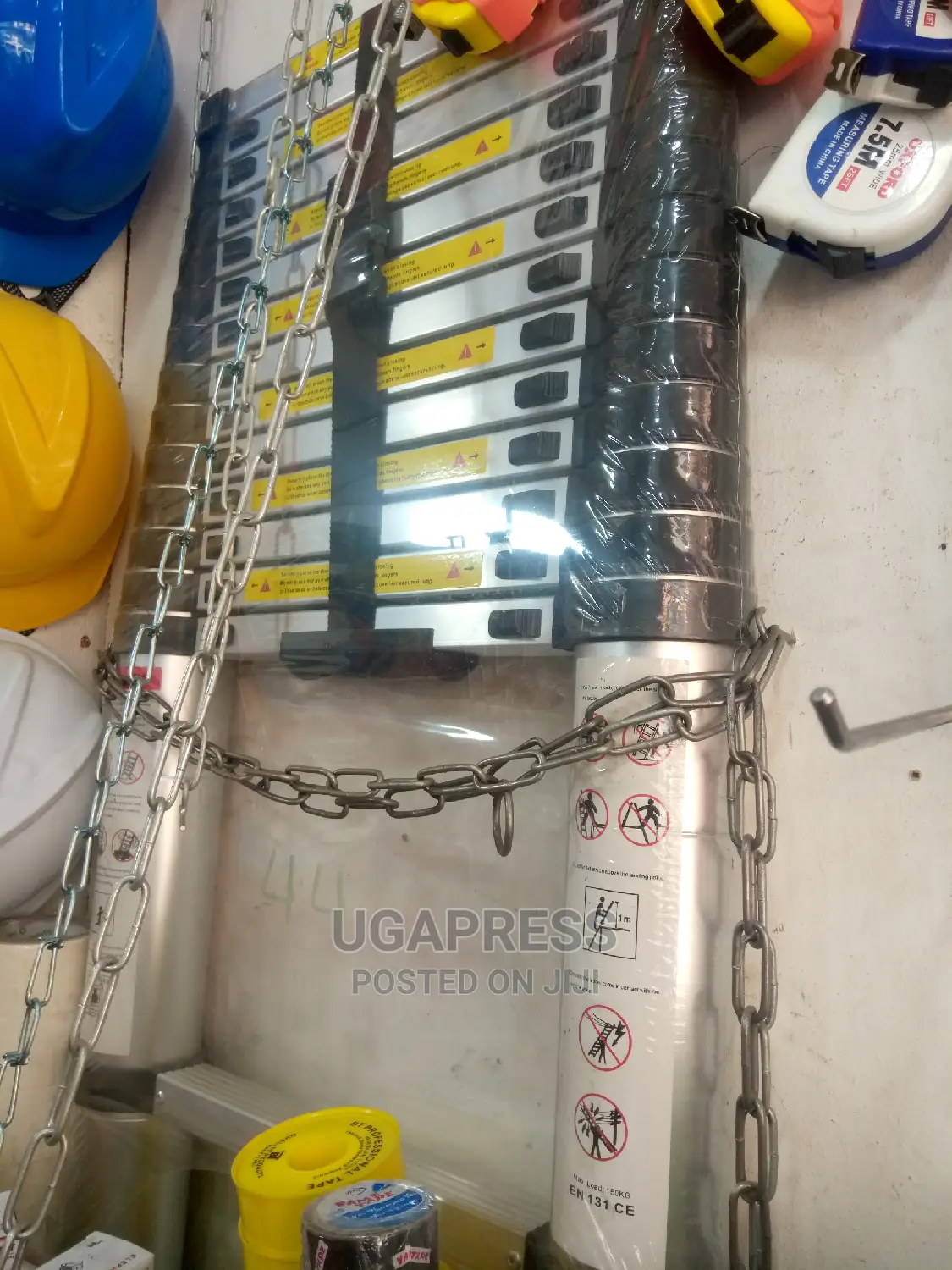 Foldable Ladder Aluminium (3.8M)