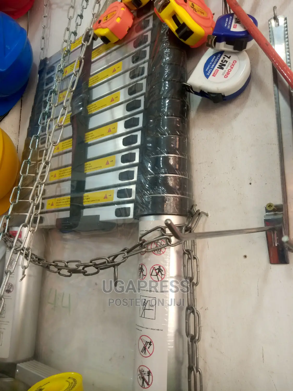 Foldable Ladder Aluminium (3.8M)