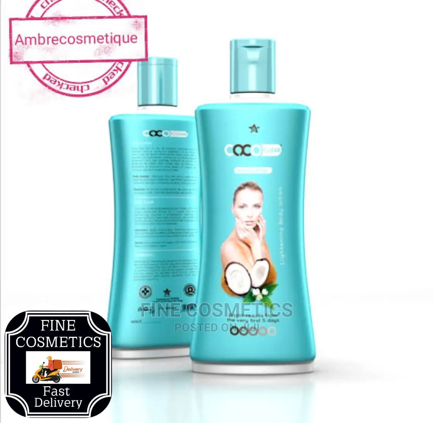 COCO CLEAR Lotion 5days Lightening Cream With Coconut Oils