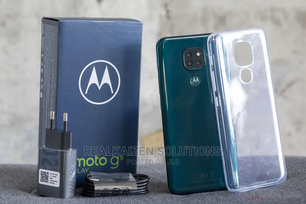 New Motorola Moto G9 Play 64GB Blue