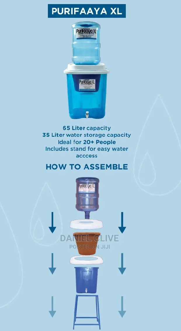 Ceramic Water Filter/Purifaaya/Dispenser