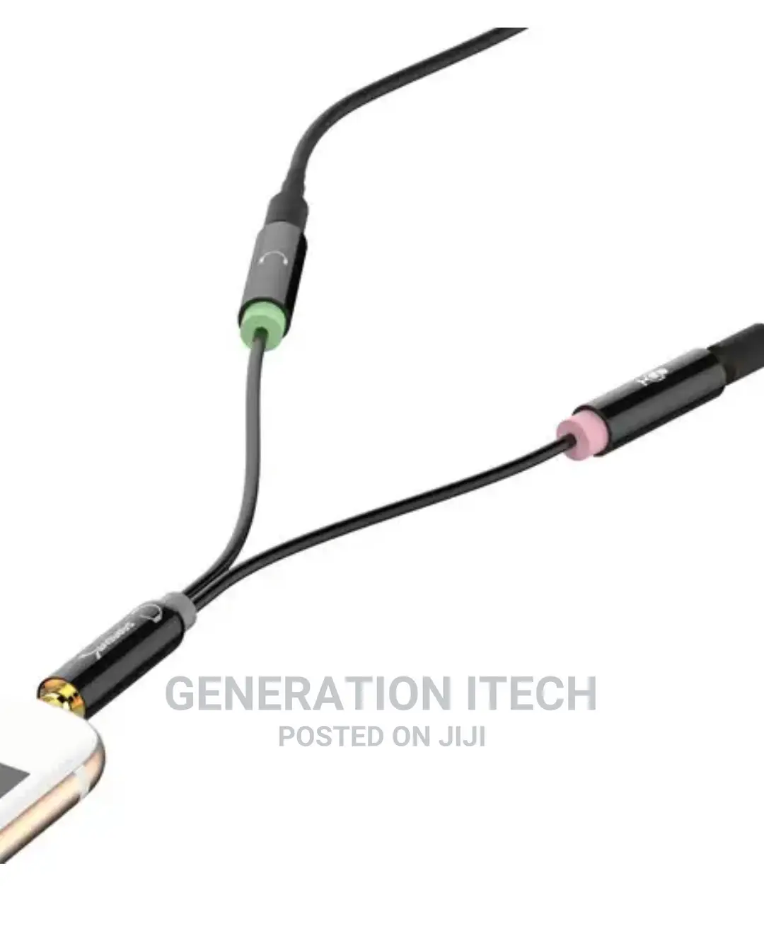3.5mm Jack to Headphone and Microphone Y Splitter