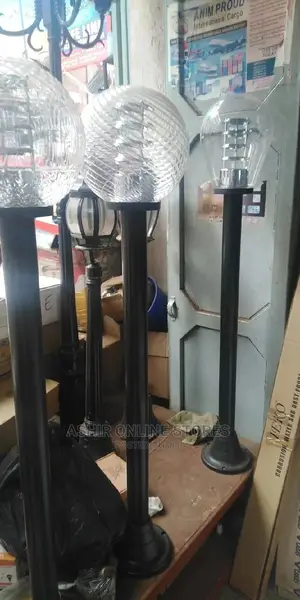 Long and Short Garden Lamps and Lights