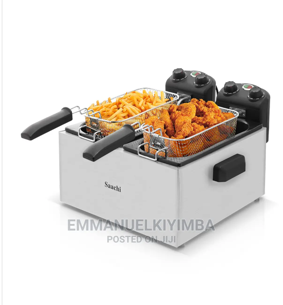 Saachi Double Deep Frier