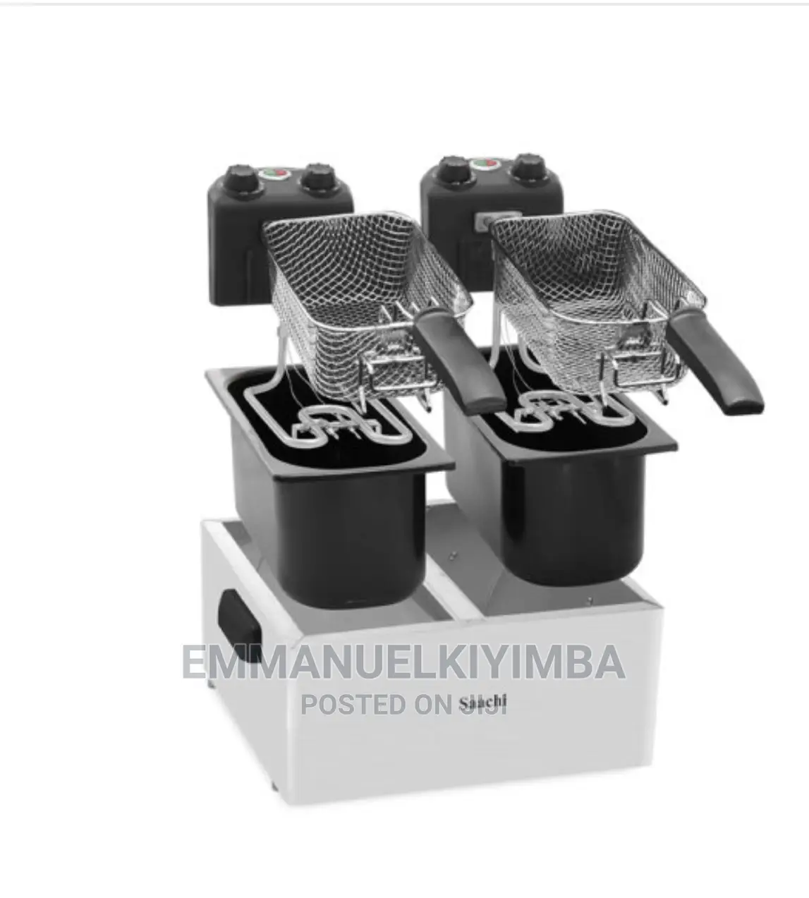 Saachi Double Deep Frier