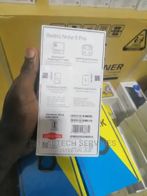 New Xiaomi Redmi Note 9 Pro 128 GB Black