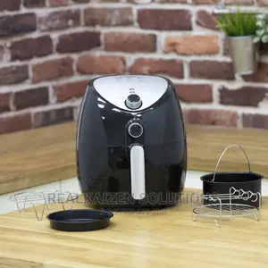 UK TOWER 4.3L Family Size Manual Air Fryer 1500W