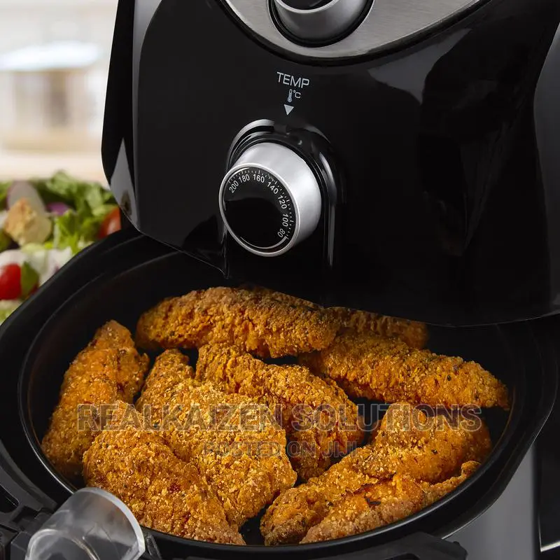 UK TOWER 4.3L Family Size Manual Air Fryer 1500W
